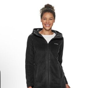 Columbia Black Full-Zip Fleece Jacket